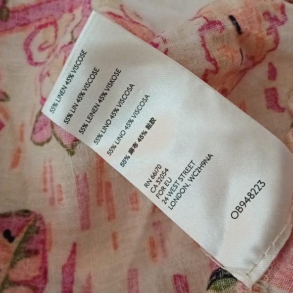 Free people Summer in Tulum Tunic dress Linen & viscose M - Picture 15 of 16